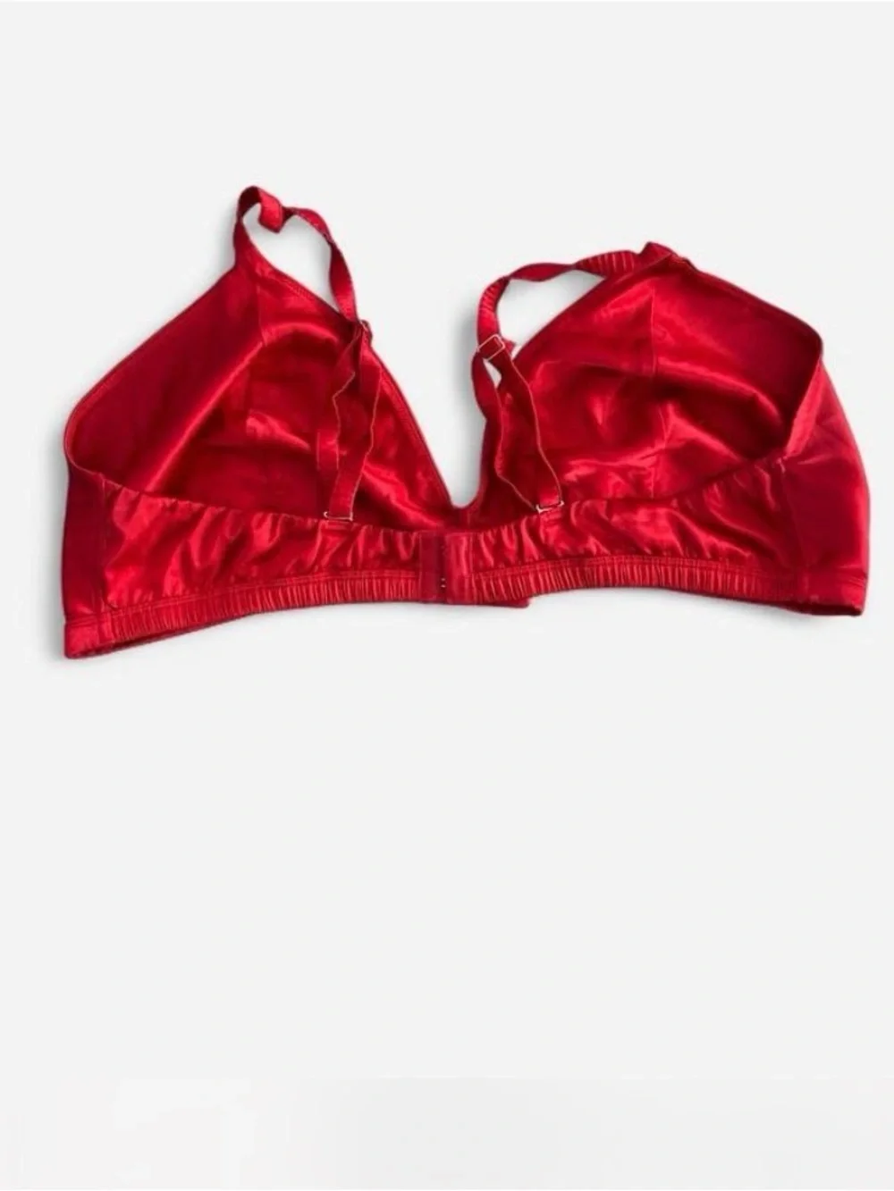 Parade red satin